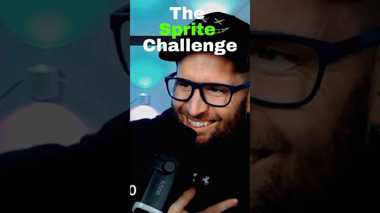 Sprite Challenge Accepted.  #funnyvideo  #spritechallenge #contentcreator  #streamer #fyp