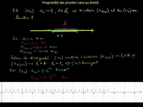 Proprietăți ale șirurilor care au limită - partea a doua | Lectii-Virtuale.ro