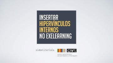 HIPERVINCULOS INTERNOS EN EXELEARNING