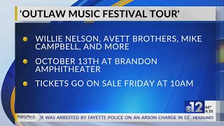 Outlaw Music Festival coming to Brandon Amphitheater
