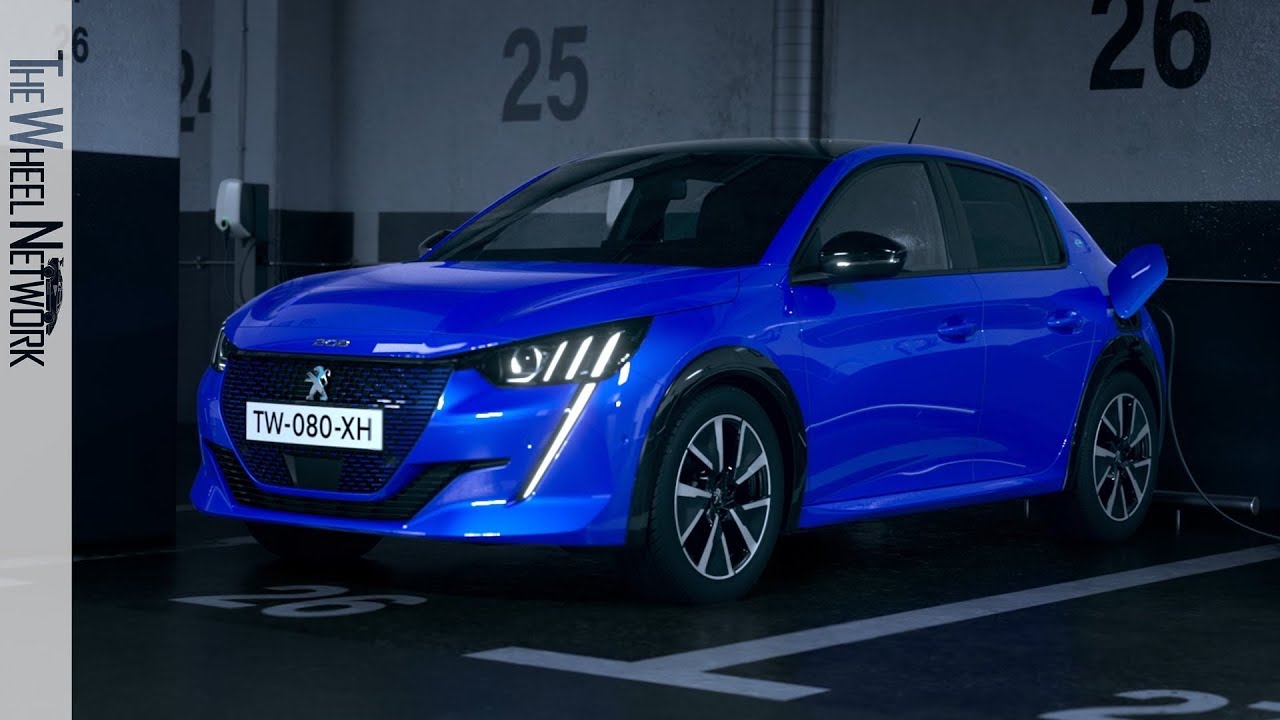 The New Peugeot E 8 Electric Car Youtube