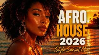 🌴 AFRO HOUSE 2026 - Flowers Remix |  Style Sunset Mix 🌅
