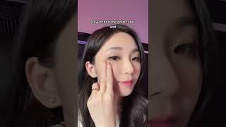 Use this palette as highlighter #makeup #kawaii #makeup