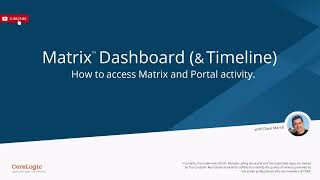 Matrix™ Dashboard (& Timeline)