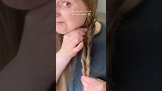 Try this faux fishtail braid hairstyle 🤩 #hairtutorial #easyhairstyle #fishtail