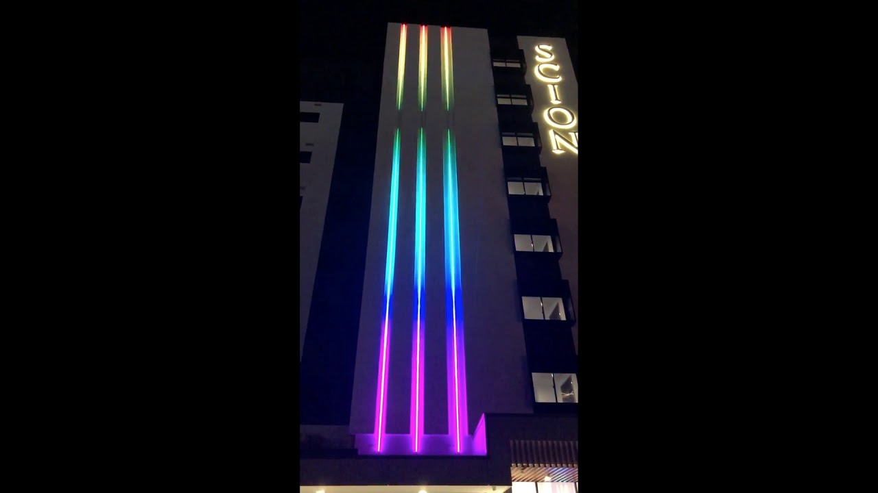 Scion Apartments powered by LEDCTRL Gold Coast, Australia YouTube