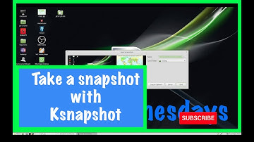 Linux wednesdays #9 Take a screen shot with Ksnapshot