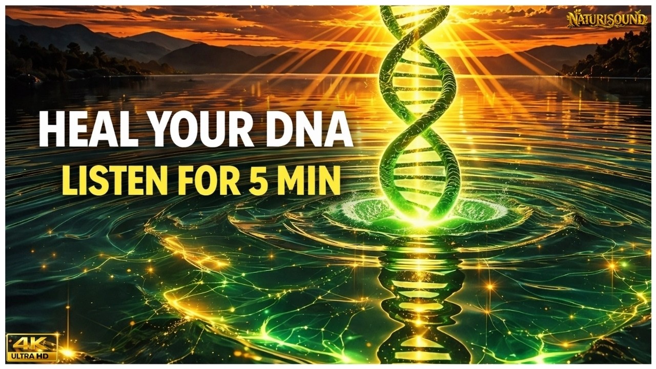 528 Hz Healing Meditation DNA Repair, Deep Sleep & Positive Energy ...