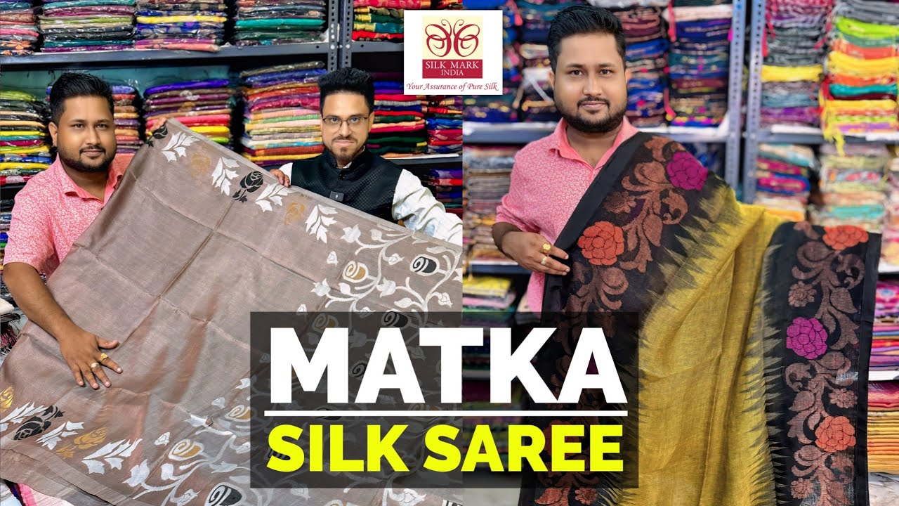 Pure Matka Silk / Pure Bengal Tussar / 120 Count Linen / Resham Muslin / Pure Tissue Handwoven Saree