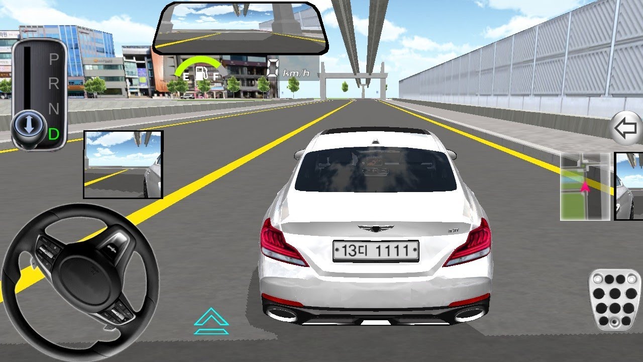 New White Mercedes G63 For Parking - 3d Driving Class android game || Car Game