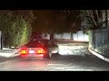 2 static cars vs the Hollywood Hills