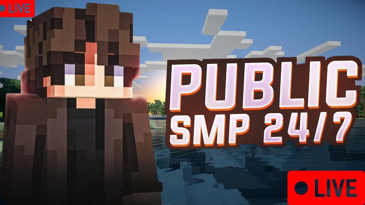 24/7 FREE PUBLIC SMP | JAVA + PE EDITION | MINECRAFT LifeSteal LIVE ...