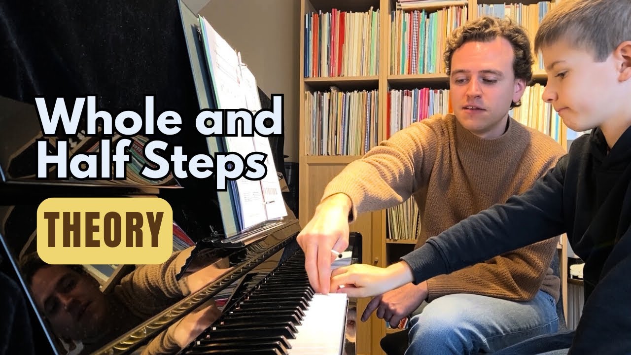 Whole and Half Steps at the Piano | Mats (8) - YouTube