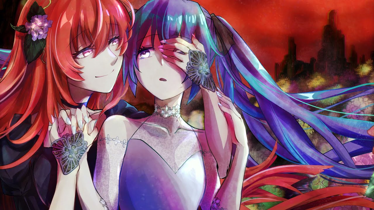 紫陽花の契 / MURASAKI ft.巡音ルカ - YouTube