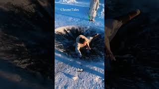 The Trick to Escaping This Frozen Pit‼️😱