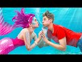 My Friend is a Mermaid Part 2! / Funny Mermaid Situations