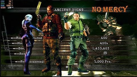 Resident Evil 5 | 4 Player Mod | Mercenaries No Mercy | With "Stranger_2_U" & "Frankensteined" | 4K