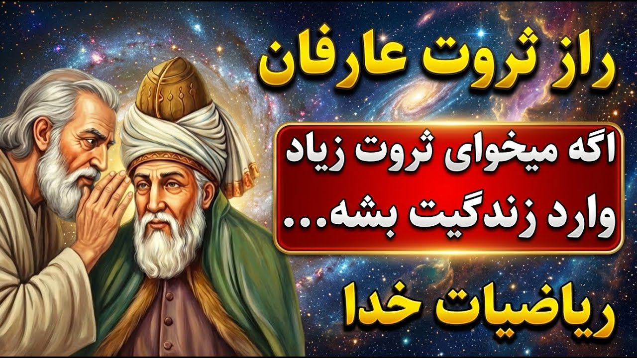 فرمولِ سِریِ ثروتمند شدن به سبکِ عرفا! (کیمیاگریِ پول) | عرفان مولانا