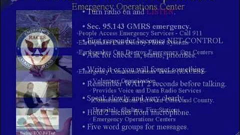 Emergency Communication for Community Disasters (Kindergarten Level Part 2).