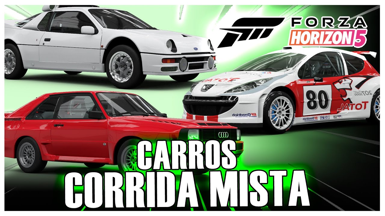 OS MELHORES CARROS DE FORZA HORIZON 5 PARA CORRIDAS DE RUA! 