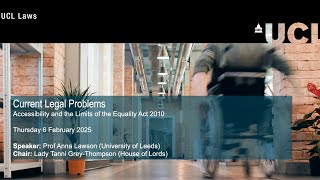Accessibility and the Limits of UK Equality Law: Time for a UK Accessibility Act?
