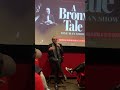 ￼ Chazz Palminteri Q&amp;A at Quad Cinema in New York City for a Bronx tale or one man show screaming