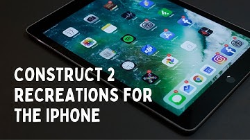 Construct 2 Recreations for the iPhone (2  Starting the game)