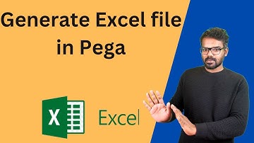Generate Excel file in Pega