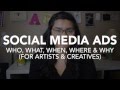 Social Media Advertising for Artists, Arts Organizations &amp; Creative Businesses