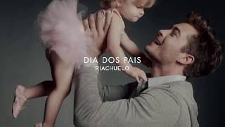 Francisco Lachowski with his children for Riachuelo (Brazilian commercial)