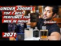 BEST PERFUME FOR MEN IN INDIA UNDER 2000RS  | BEST PERFUME FOR MEN IN 2021 | BEST PERFUME FOR MEN