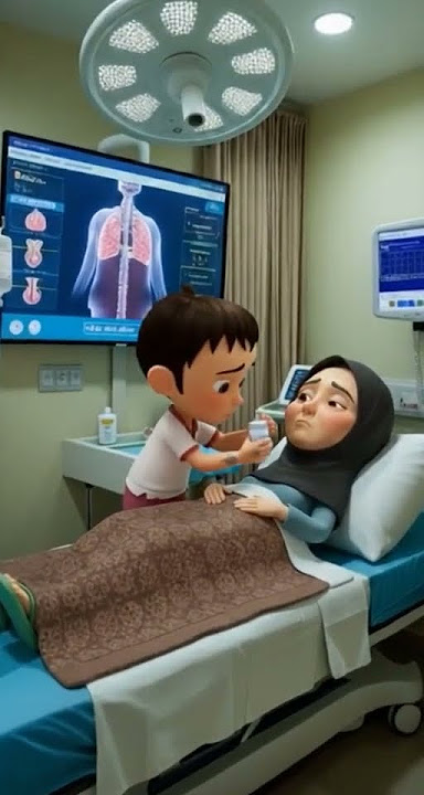 EPS 3 😥😥Ibu Fizi Sakit #fizimasuksurga #cartoon #animasilaguanak #ipinjadiraksasa