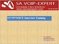 CCNA VOICE Interview Training