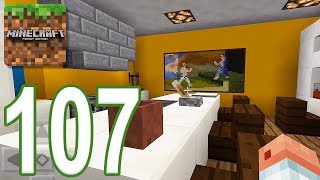 Minecraft: PE - Gameplay Walkthrough Part 107 - Find The Button: Rooms Edition (iOS, Android)