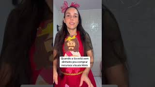 Tias do ministério infantil sem dinheiro para comprar recursos visuais.