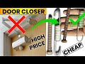 How to make door closer with cheap materials