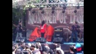 JERITAN BABI embryionic from hell live MONSTER OF LEGEND#8 at bulungan