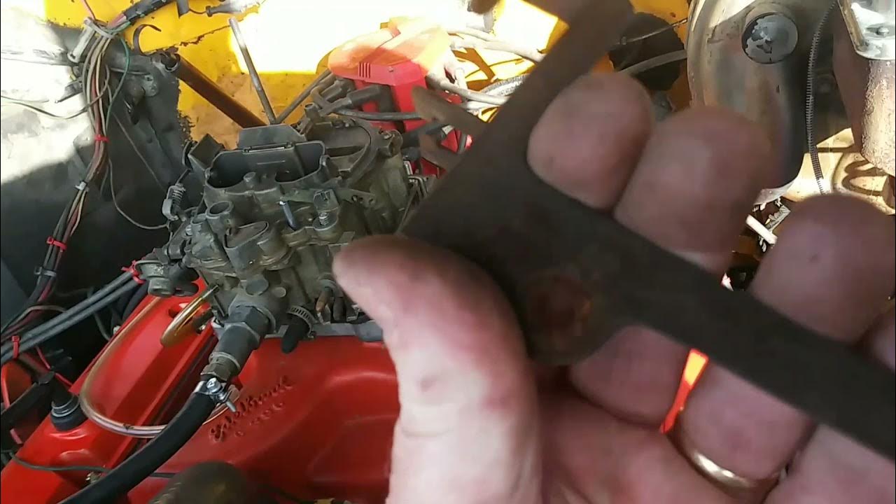 Quadrajet install upgrade and adapt to 4150 flange Edelbrock intake