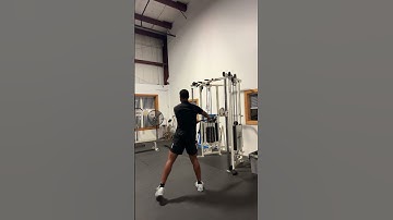 Wide-Stance Anti-Rotation Chop w/ Rope