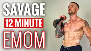 SAVAGE 12 Minute EMOM for endurance and fat loss | Follow Along