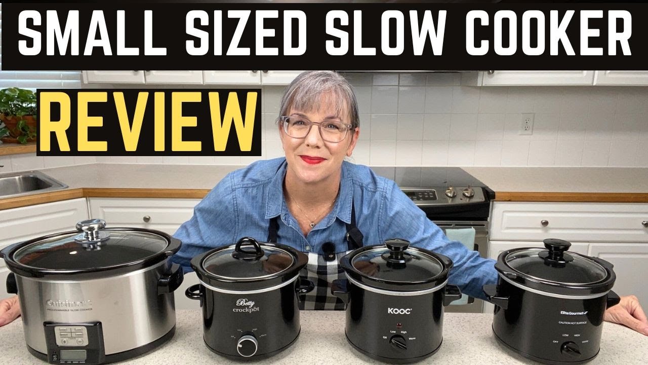 Which 2 qt and 3.5 qt Slow Cooker will work best for downsizing, singles or empty nesters?