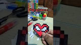 A hero’s heart in pixels 🛡️❤️✨ #pixelart #pixelart #art