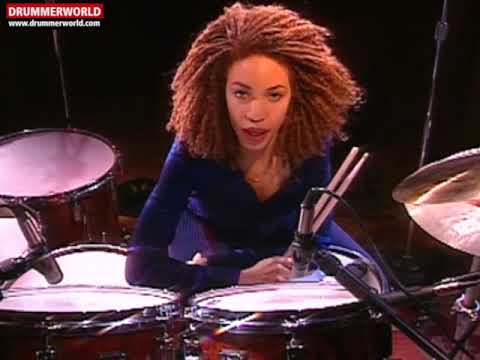 Cindy Blackman Santana Drum Lesson Triplets against playing Time