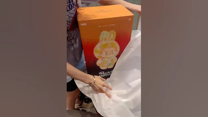 Unboxing Labubu The Monsters Big into Energy Rock The Universe Vinyl Plush Doll