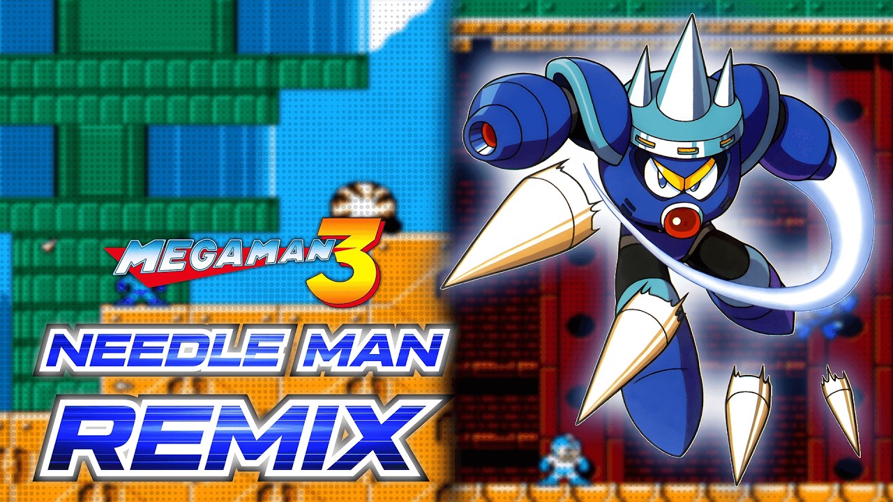 Mega Man 3 - Needle Man REMIX (Epic Rock/Metal/Piano) [AI Generated]