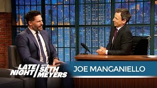 Joe Manganiello Does His Best Pittsburgh Accent - Late Night with Seth Meyers