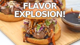 Your New Go To Burger | Juiciest Pork Burgers