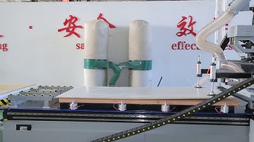 1325 ATC CNC cutting machine with Automatic feeding and unloading