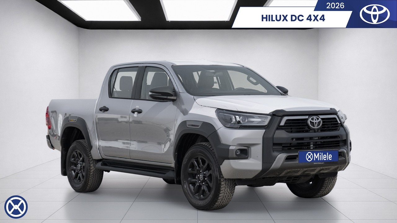 (LHD) TOYOTA HILUX DC ADVENTURE 2.8D AT 4X4 MY2026 – SILVER video