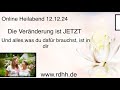 Die Veränderung ist JETZT - und alles, was du dafür brauchst, ist in dir